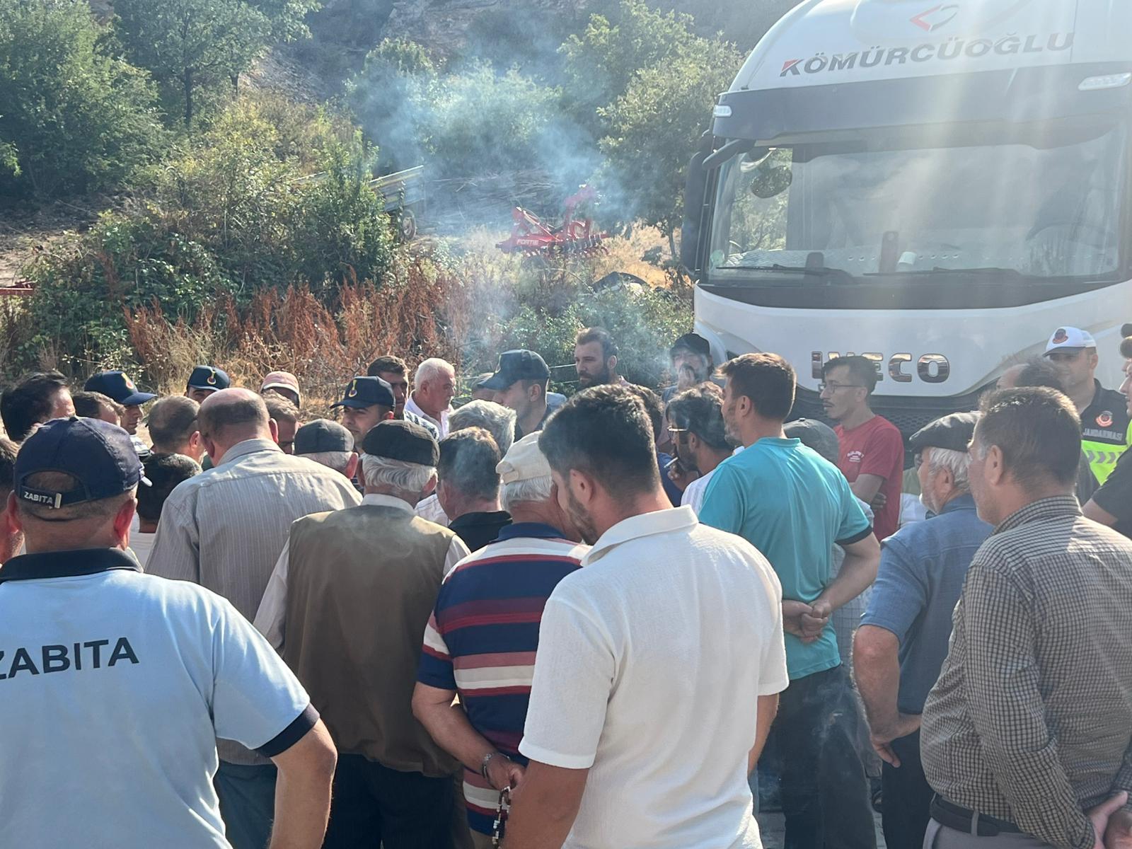 Taşoluk'ta Kil Ocağı Açılmasına Halk Tepkisi