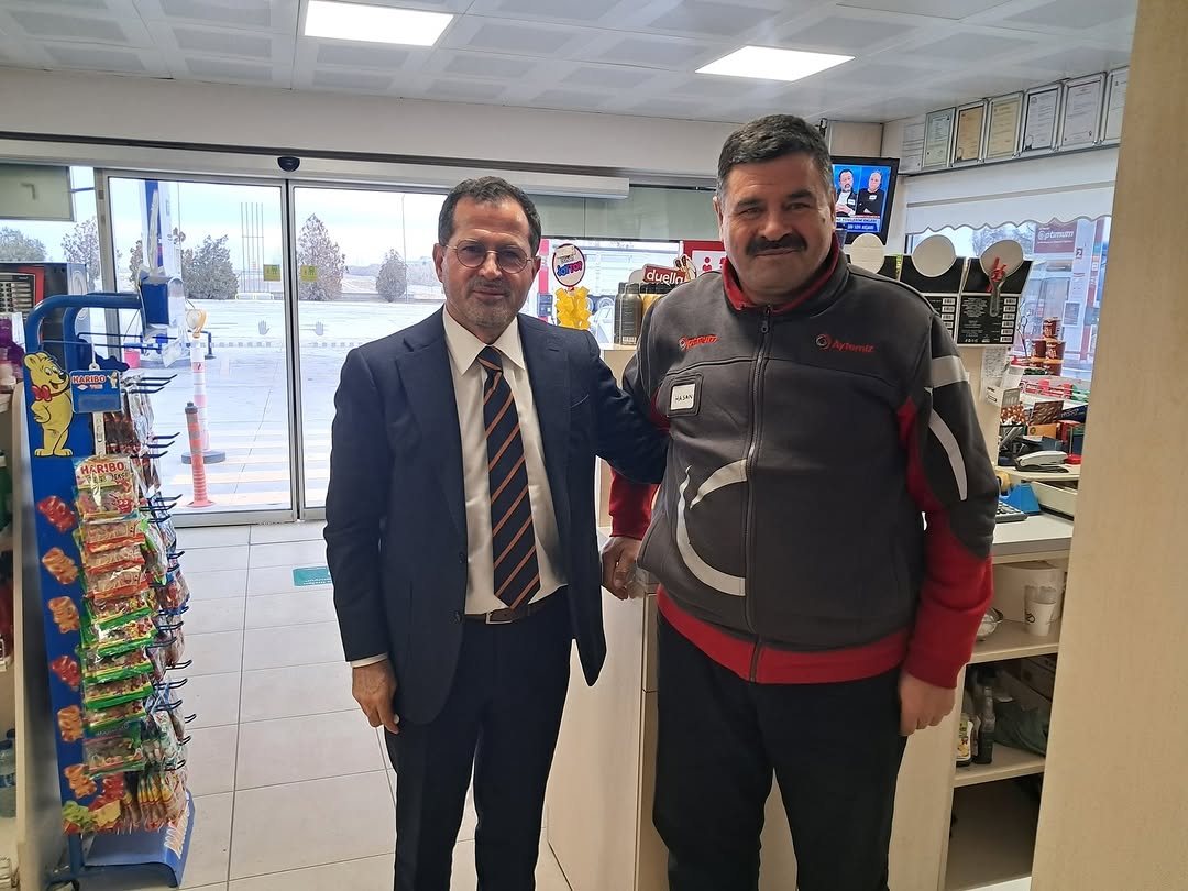 Yolda Konya'ya Doğru Verilen Kısa Mola
