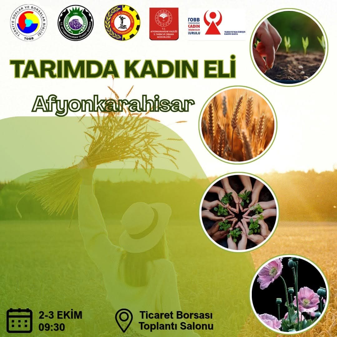 “Kadının Eliyle Tarım Güçleniyor!” Projesi Afyonkarahisar’da Başlıyor