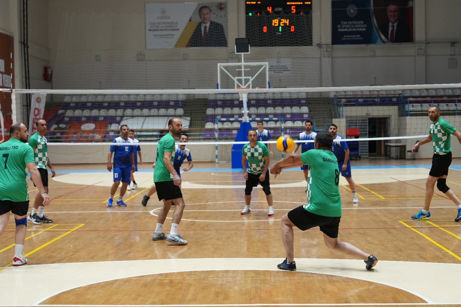 19. ATSO Spor Oyunları Voleybol Müsabakaları Heyecanla Devam Ediyor