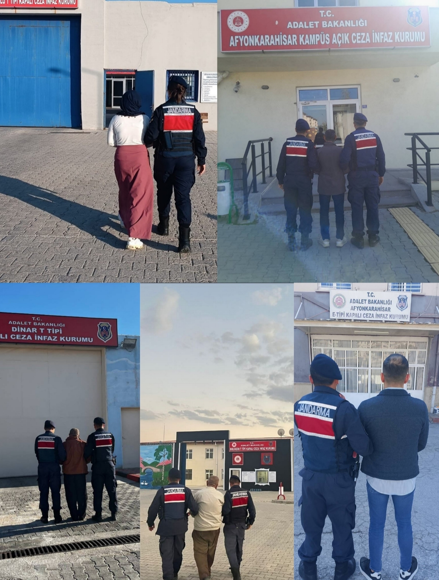 Afyonkarahisar da Jandarmadan Aranan Şahıslara Yönelik Operasyon 37 Şahıs Yakalandı