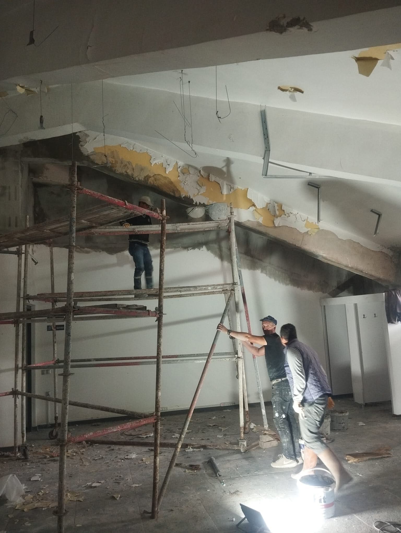 HÜDAİ TERMAL KAPLICALARINDA YENİLEME ÇALIŞMALARI SÜRÜYOR