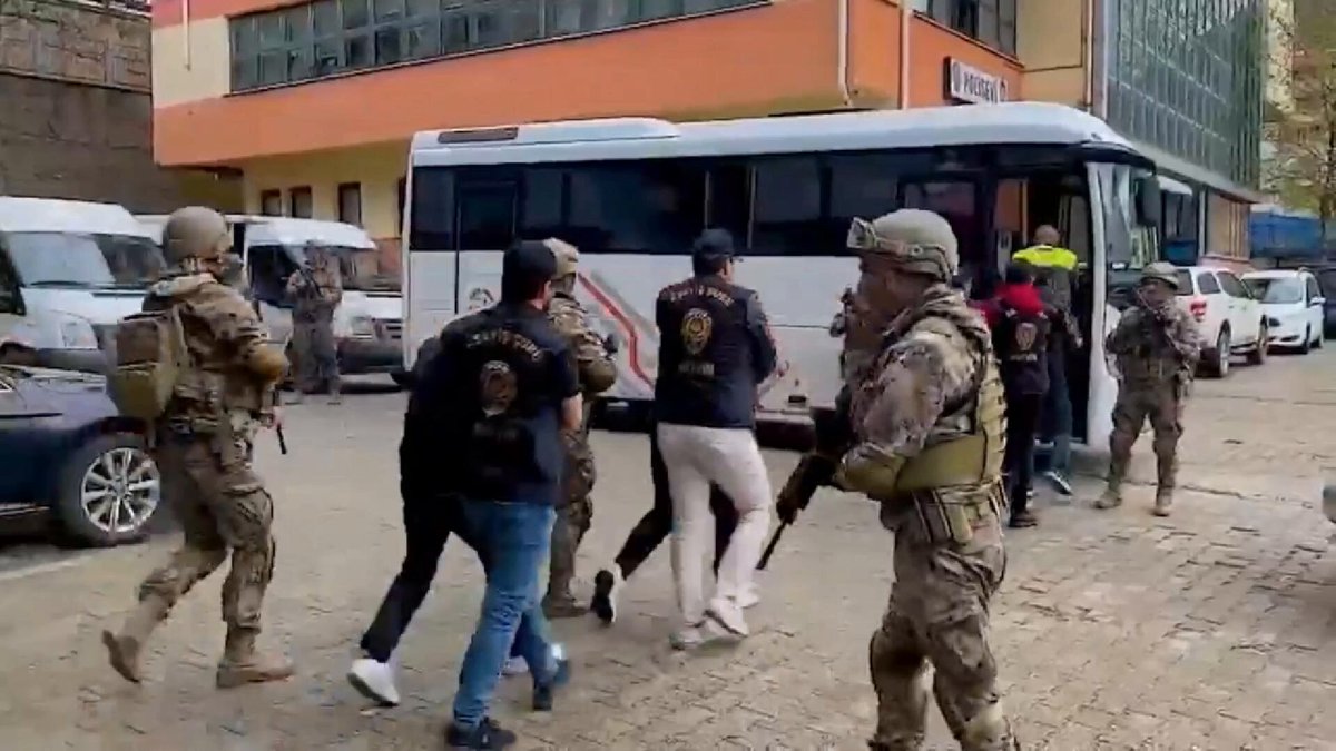 22 ilde organize suç operasyonu düzenlendi