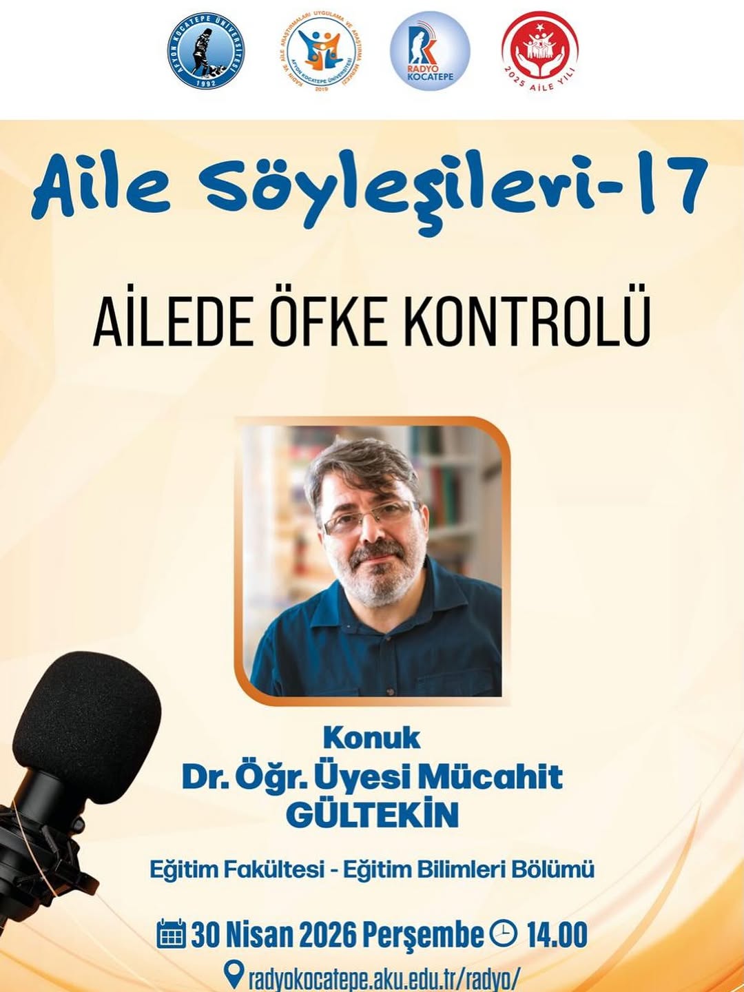 Afyon Kocatepe Üniversitesi'nde Bugün: Aile Söyleşileri-17