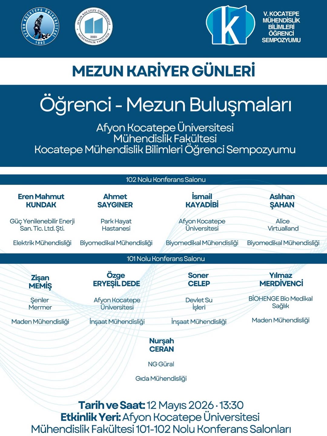 Afyon Kocatepe Üniversitesi'nde Bugün: Mezun Kariyer Günleri