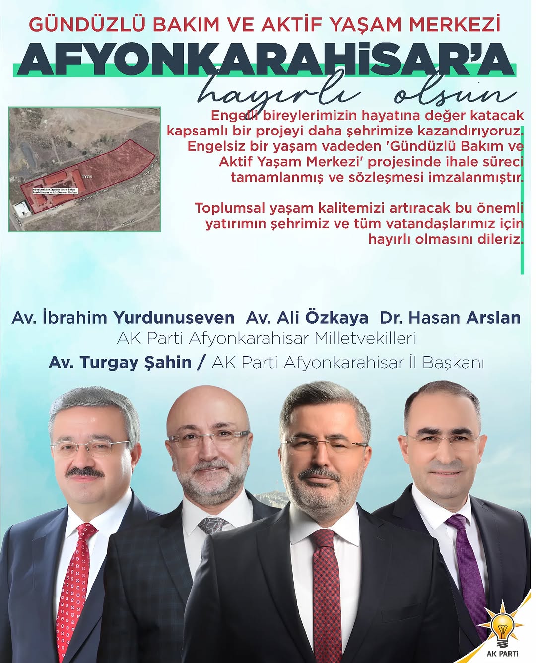 Afyonkarahisar'a Gündüz Bakım ve Aktif Yaşam Merkezi Kazandırıldı