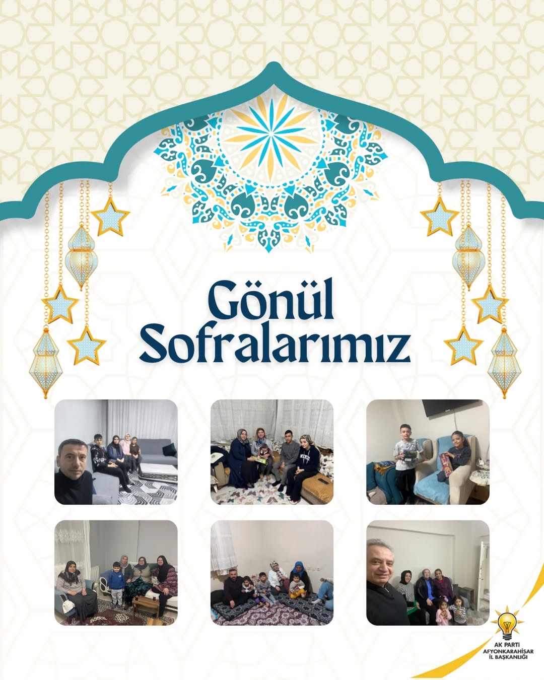 Afyonkarahisar'da Gönül Sofralarıyla Ramazan Bereketi Yaşanıyor