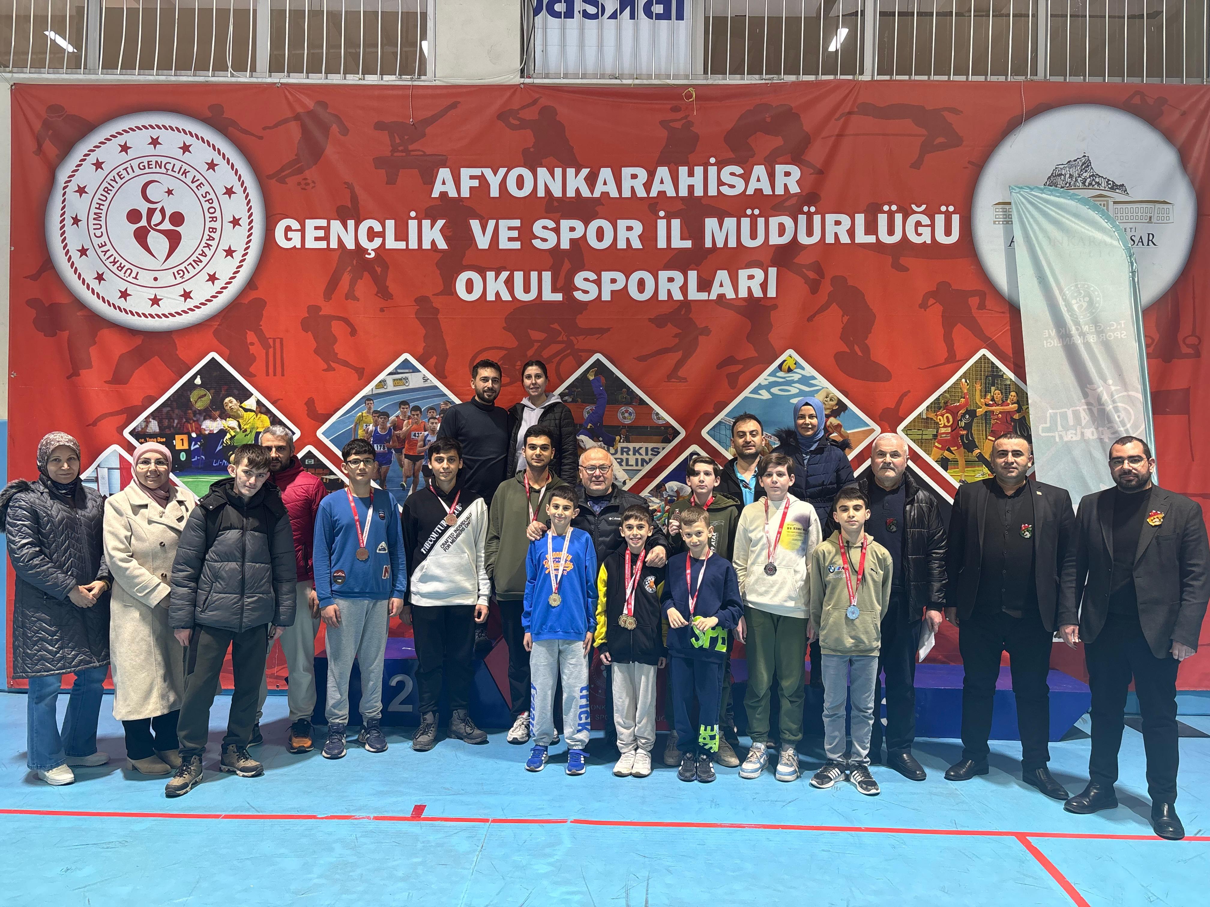 Afyonkarahisar’da Yarıyıl Satranç Turnuvası Tamamlandı