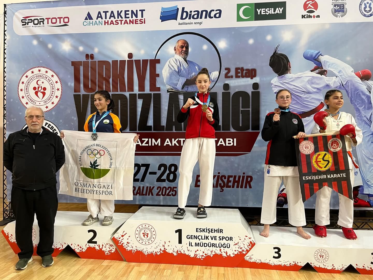 Afyonkarahisar'lı Sporculardan Türkiye Yıldızlar Karate Ligi’nde Büyük Başarı