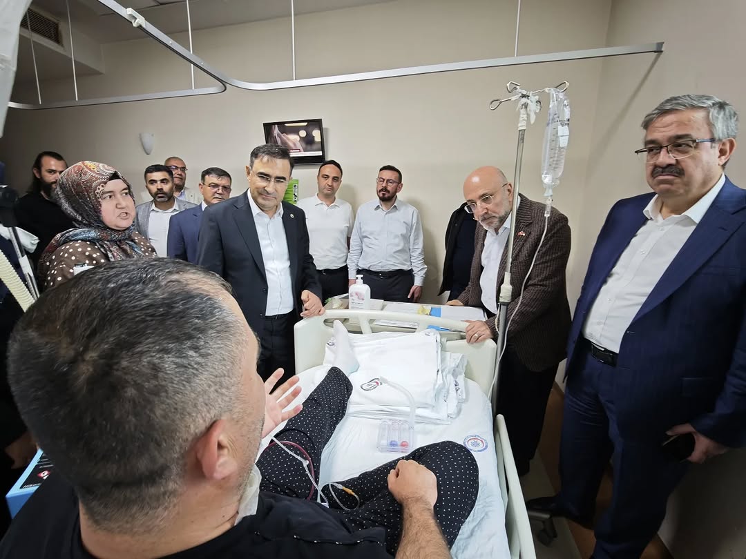 AK Parti Afyonkarahisar İl Başkanlığı'ndan Geçmiş Olsun Ziyareti