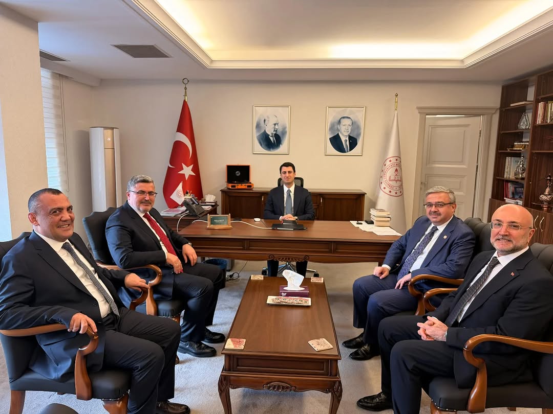 AK Parti Afyonkarahisar İl Başkanlığı'ndan Millî Eğitim Bakan Yardımcısı'na Ziyaret
