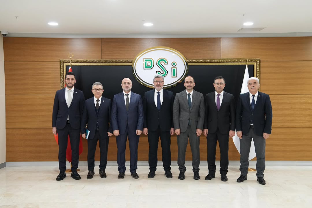 Ak Parti Afyonkarahisar Milletvekili Ali Özkaya, DSİ Genel Müdürü Mehmet Akif Balta'yı Ziyaret Etti
