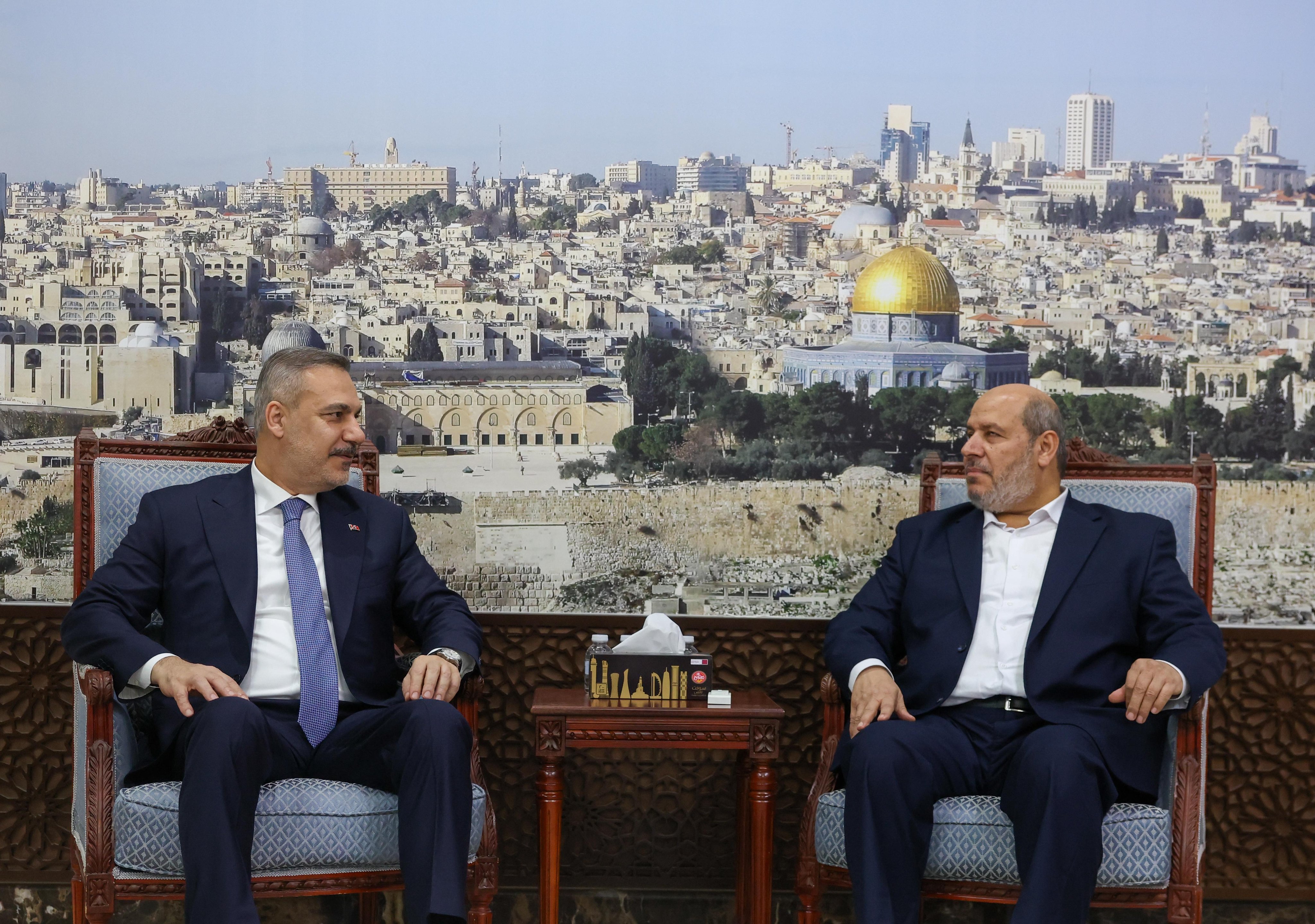 Bakan Hakan Fidan, Hamas Üyesi ile Görüştü