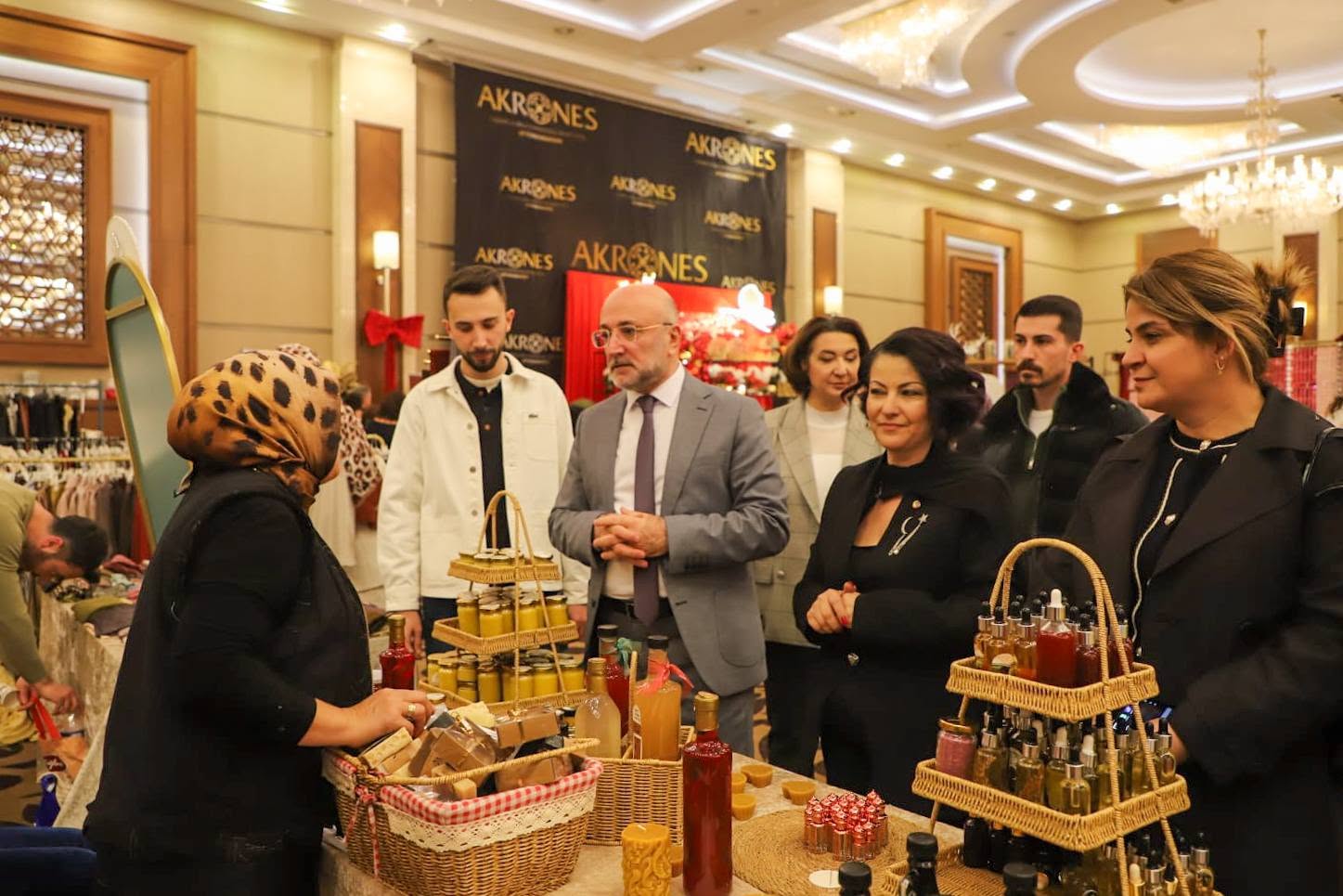 BAŞKAN ŞAHİN’DEN KADIN GİRİŞİMCİLERE TAM DESTEK