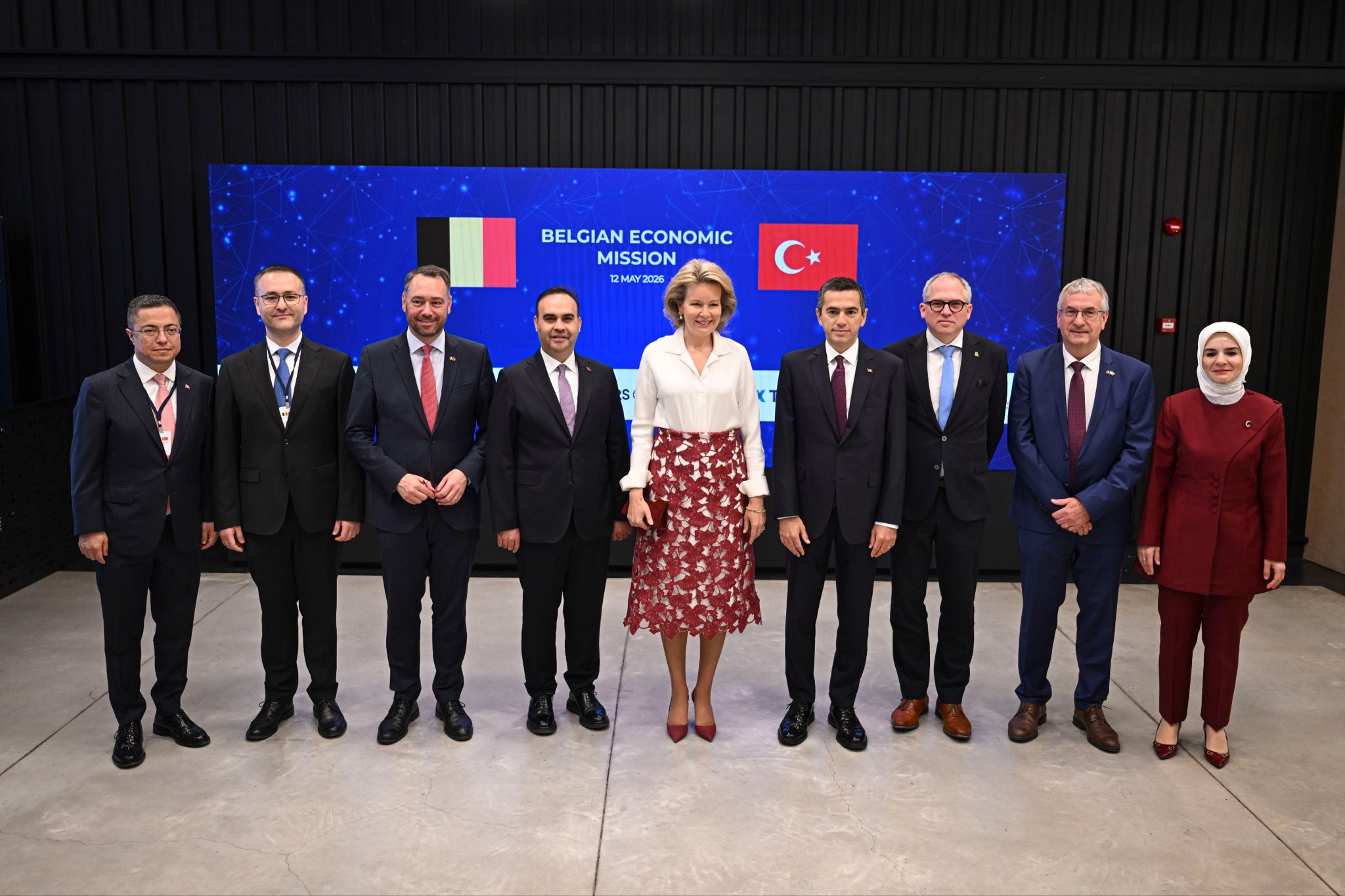 Belçika Kraliçesi MEXT Teknoloji Merkezi'nde ağırlandı