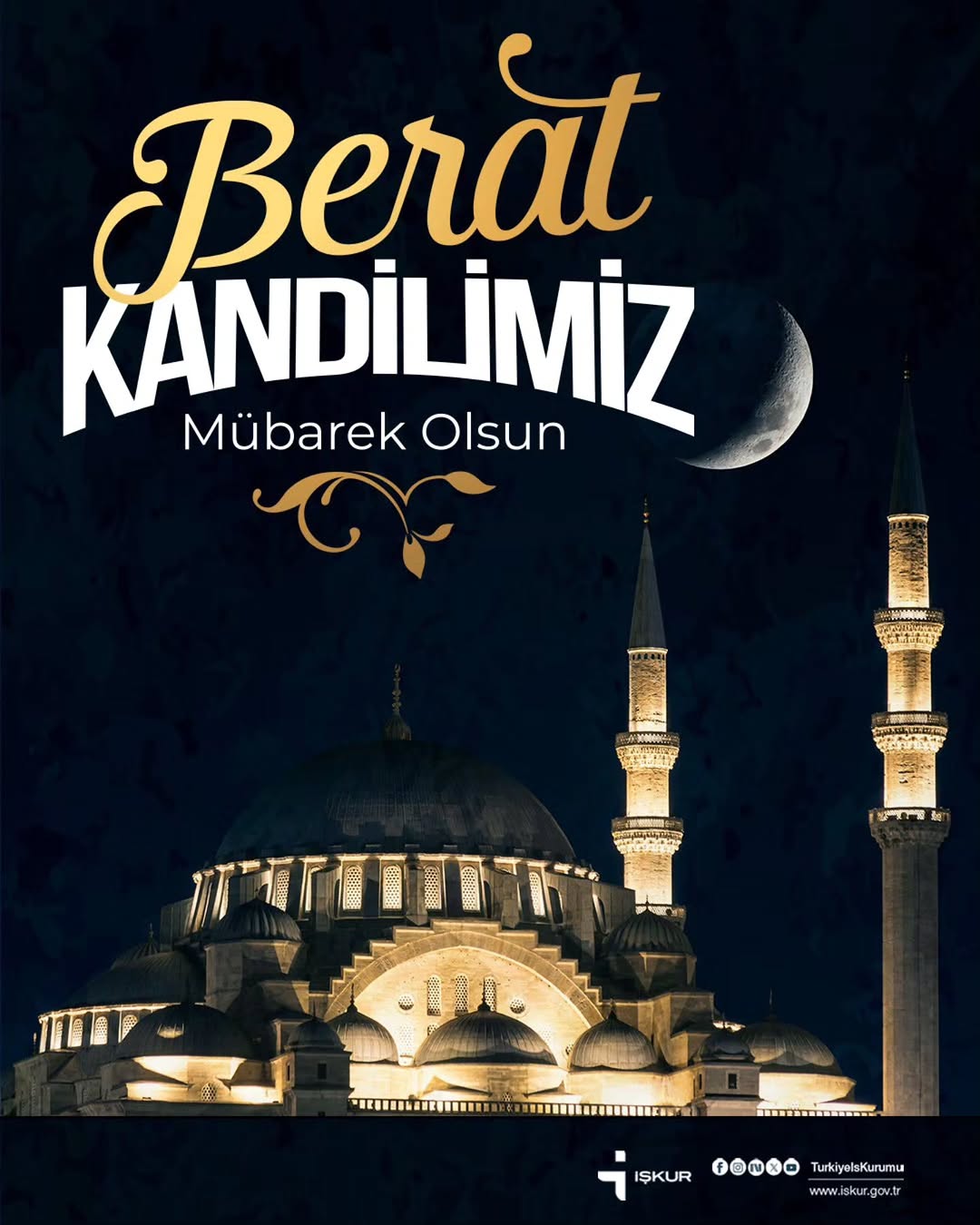 Berat Kandili'nde Tüm İslam Âlemine Dilekler