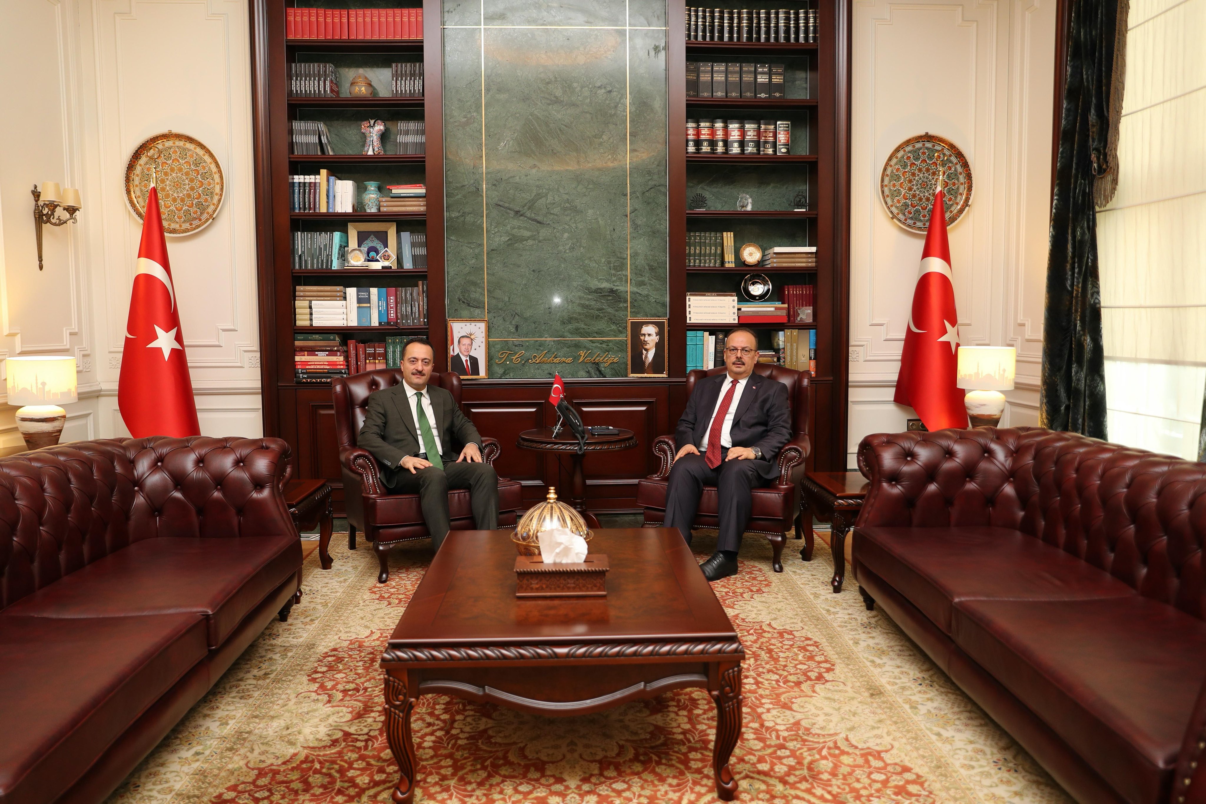 Bilal Şentürk, Yakup Canbolat'ı ziyaret etti
