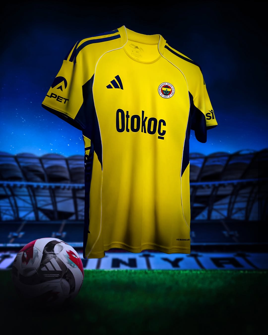 Fenerbahçe, Adidas Türkiye ve Fenerium İş Birliğiyle Özel Forma ve Ekipmanlarla Sahada!