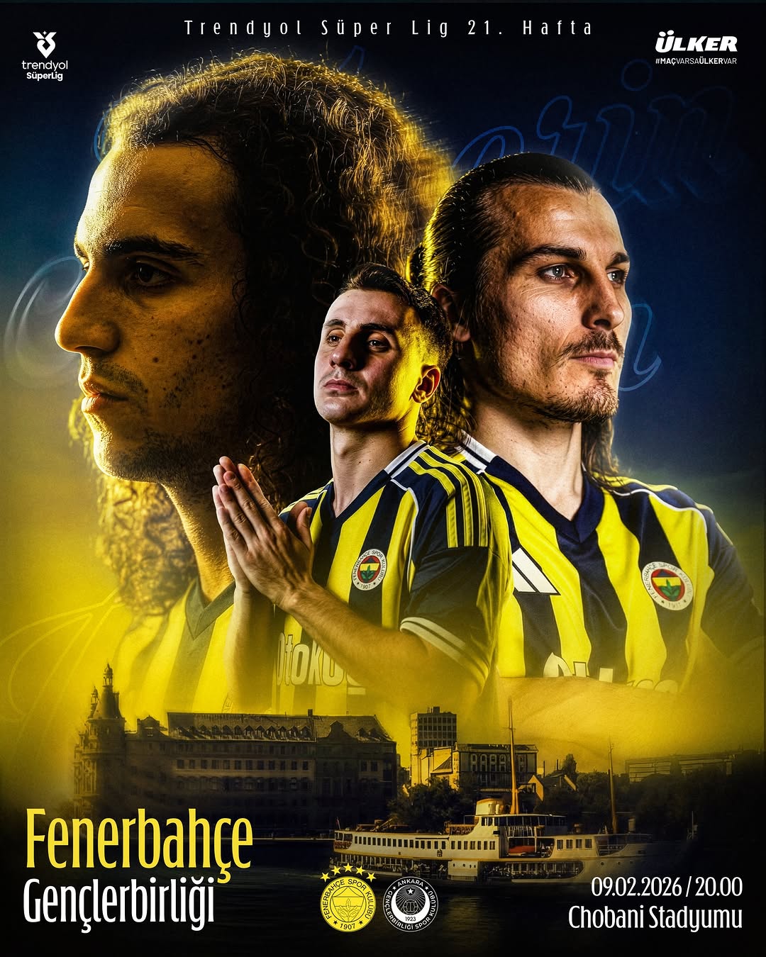 Fenerbahçe, Gençlerbirliği ile Trendyol Süper Lig'de Karşılaşacak