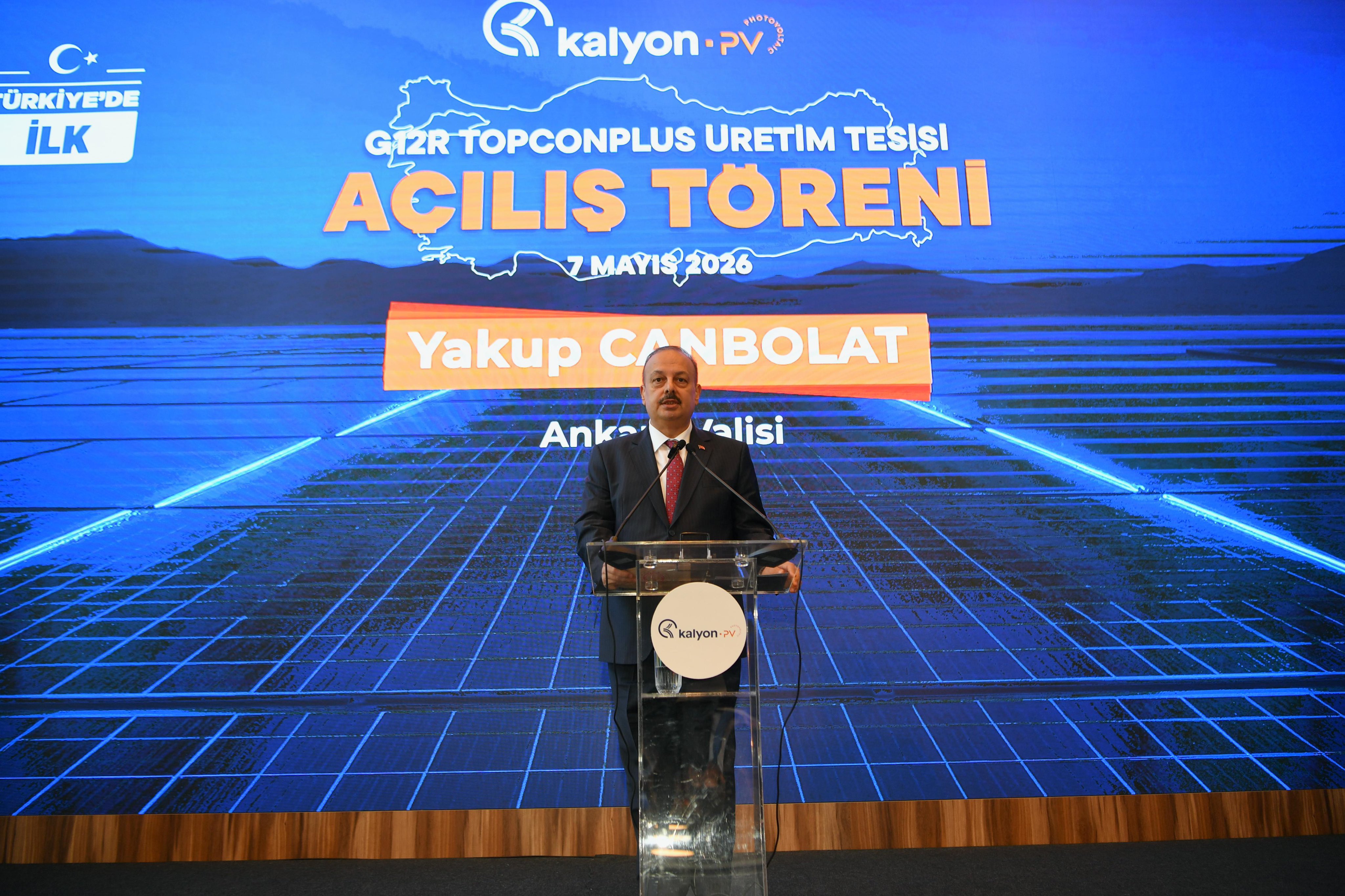 G12R TOPCONPlus Üretim Tesisinin Açılışı Gerçekleşti