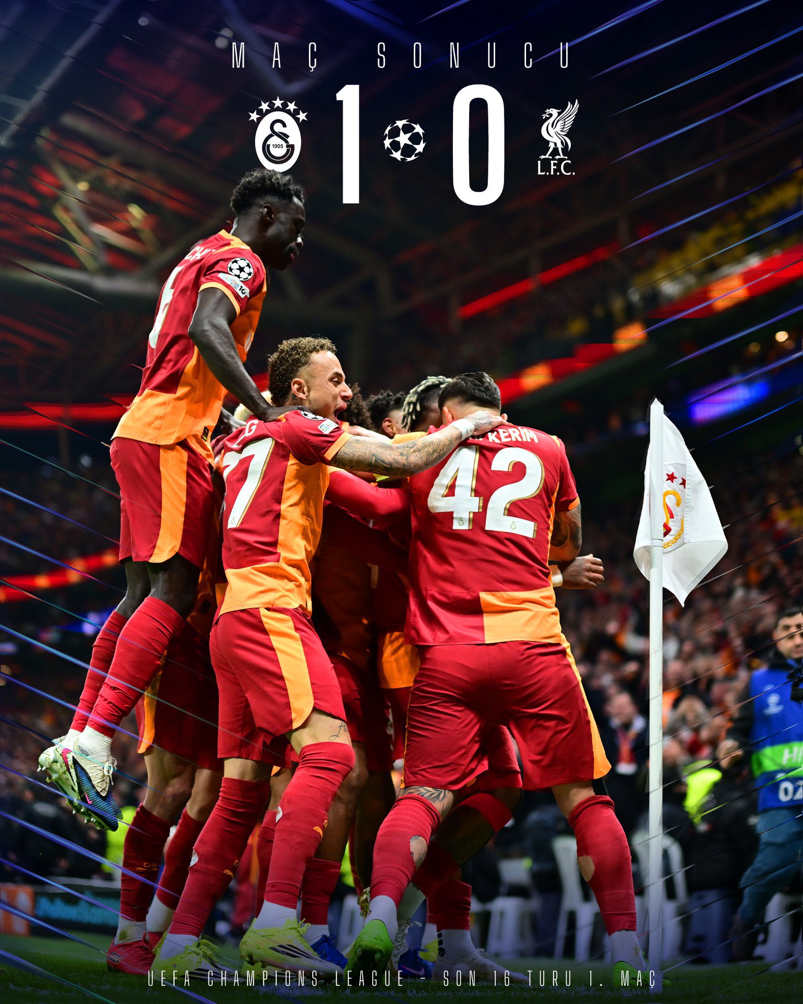 Galatasaray, Liverpool'u Yendi