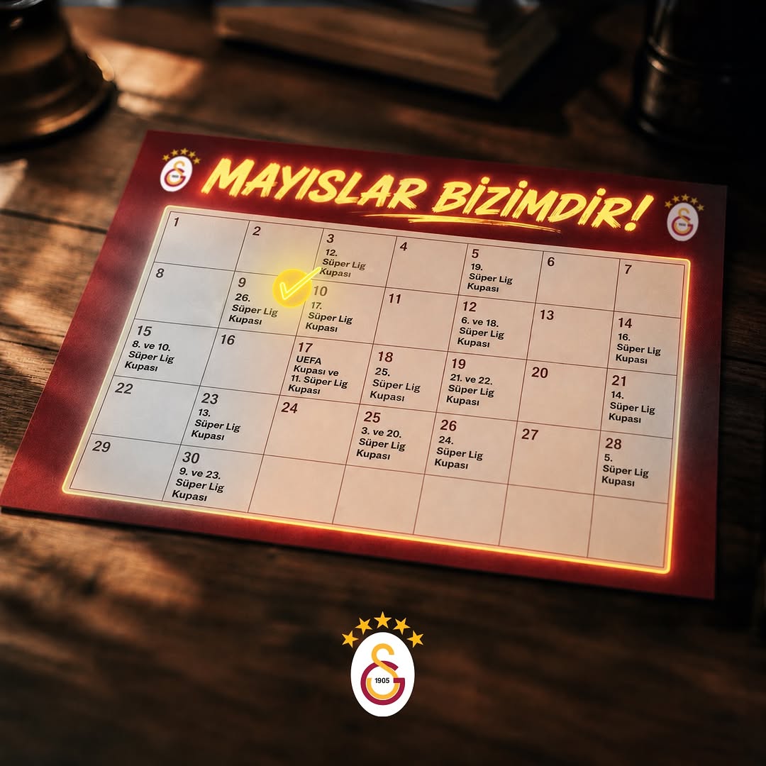Galatasaray Spor Kulübü: Mayıslar Bizimdir! ????❤️