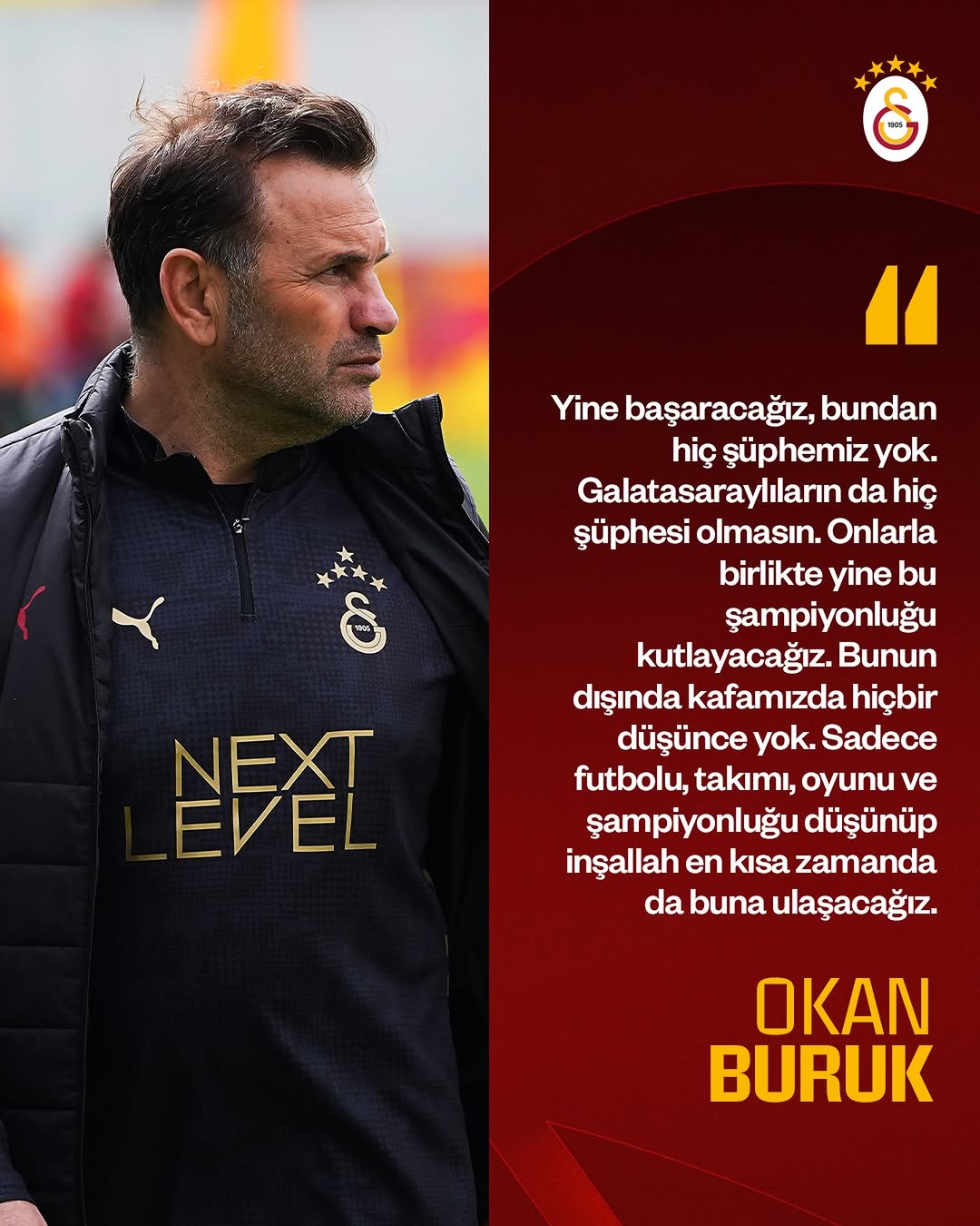 Galatasaray Teknik Direktörü Okan Buruk'un Antrenman Öncesi Açıklamaları Neler?