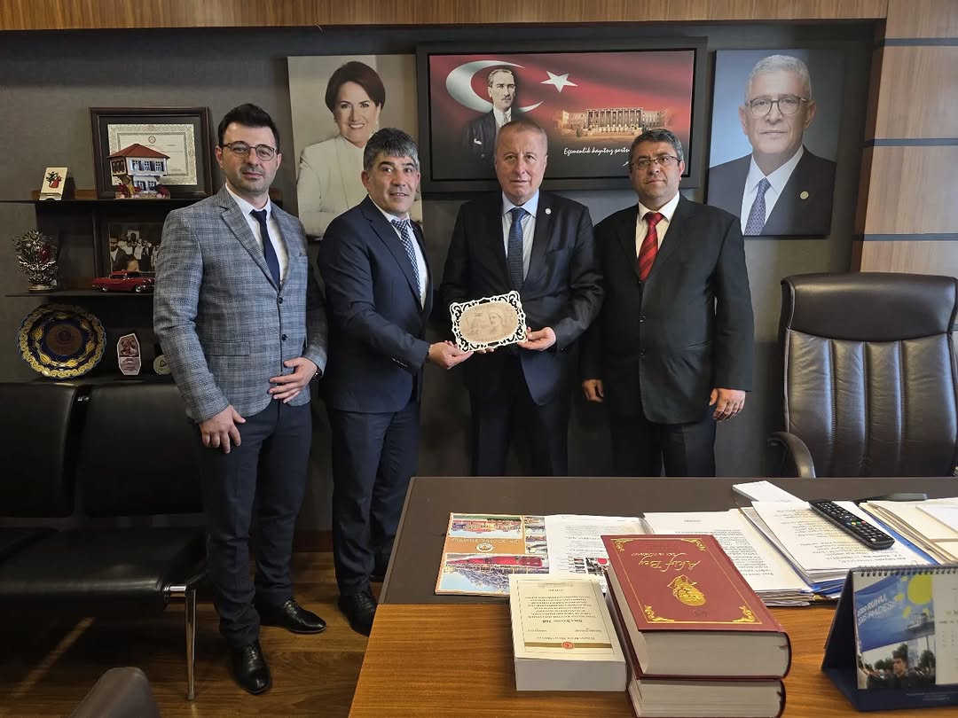 İyi Parti Milletvekili TBMM'de Yerel Kültür Derneği Başkanını Ağırladı