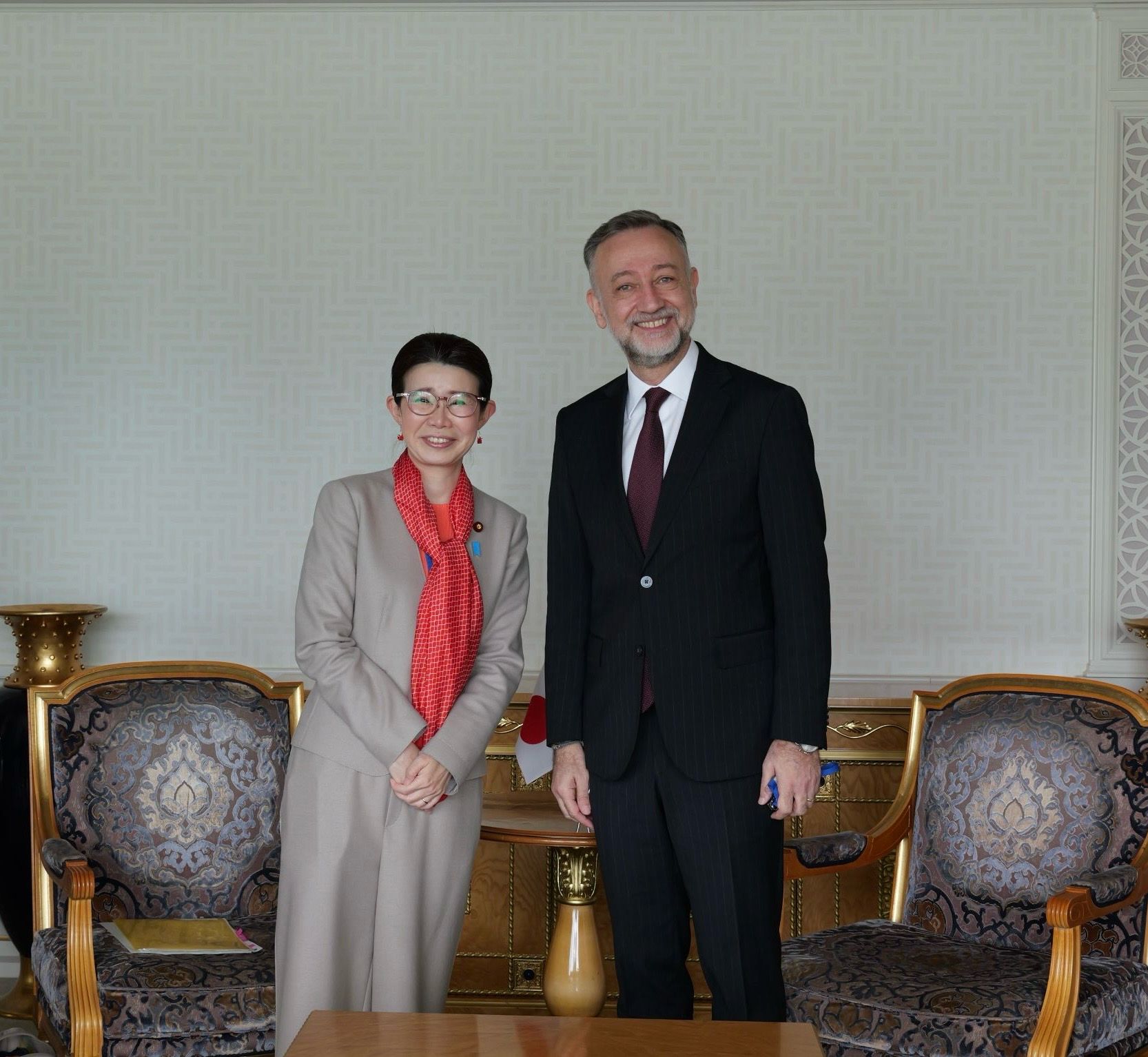 Levent Gümrükçü, NPT Konferansı'nda görüşmeler yaptı