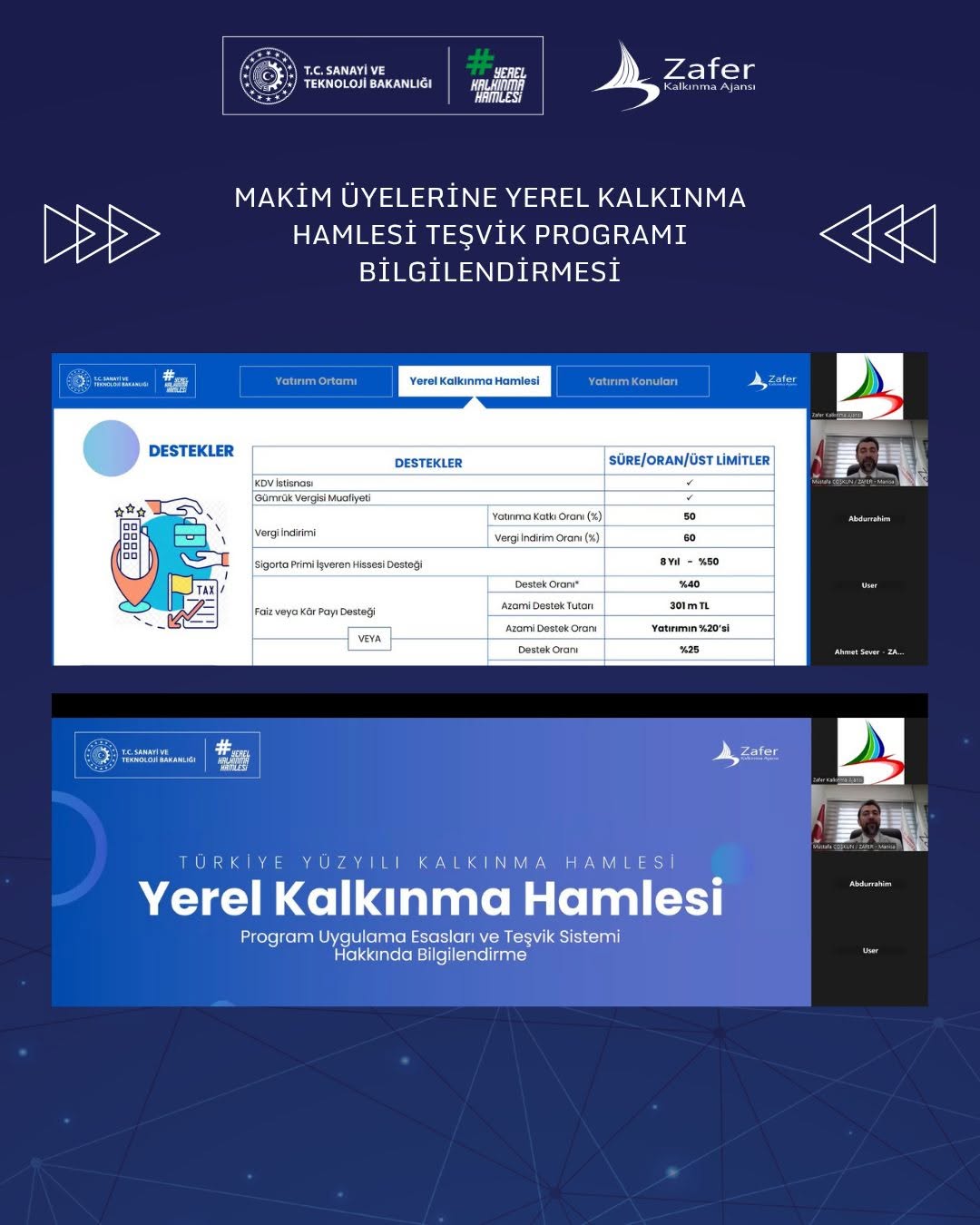 MAKİM Üyelerine Yerel Kalkınma Hamlesi Bilgilendirme Toplantısı