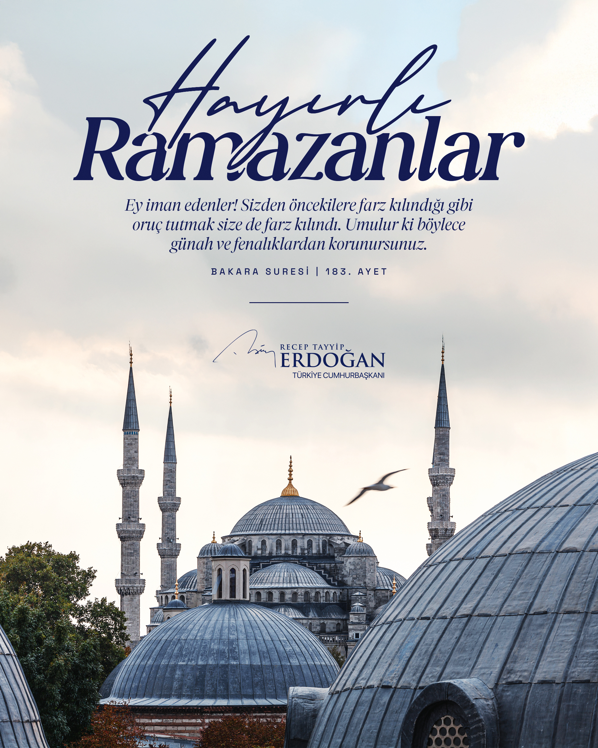 Ramazan Mesajı Paylaşıldı