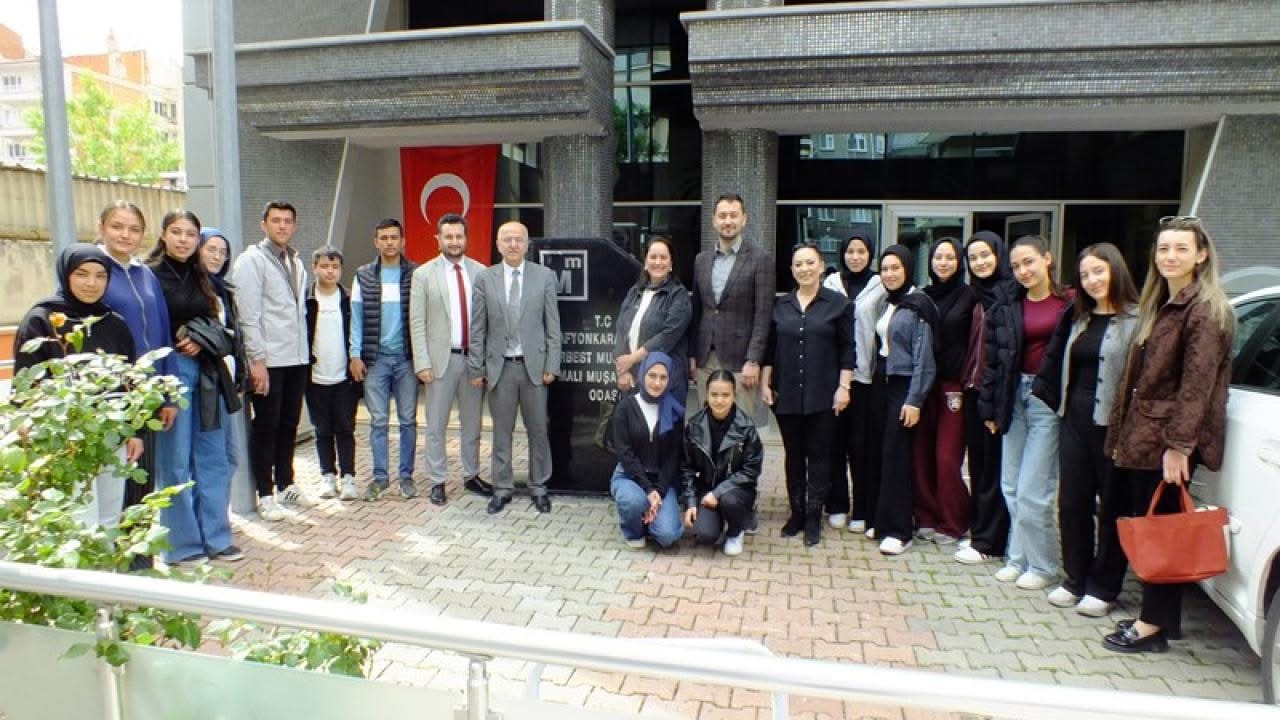 Salar ÇPAL Öğrencilerinden Mali Müşavirler Odası’na Mesleki Ziyaret