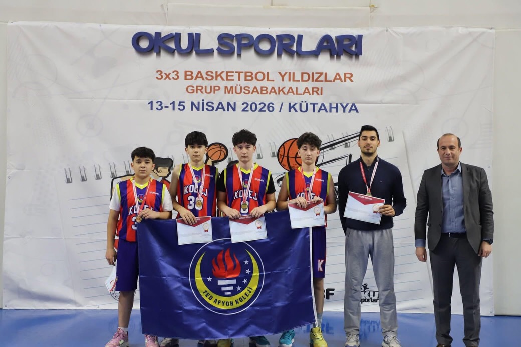 TED Afyon Koleji Basketbol Takımı Türkiye Şampiyonası'nda Şampiyon Oldu