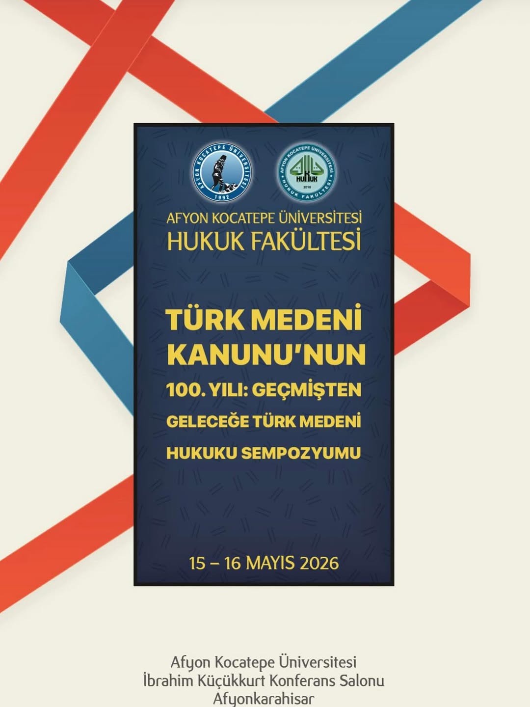 Türk Medeni Kanunu'nun 100. Yılında Önemli Sempozyum