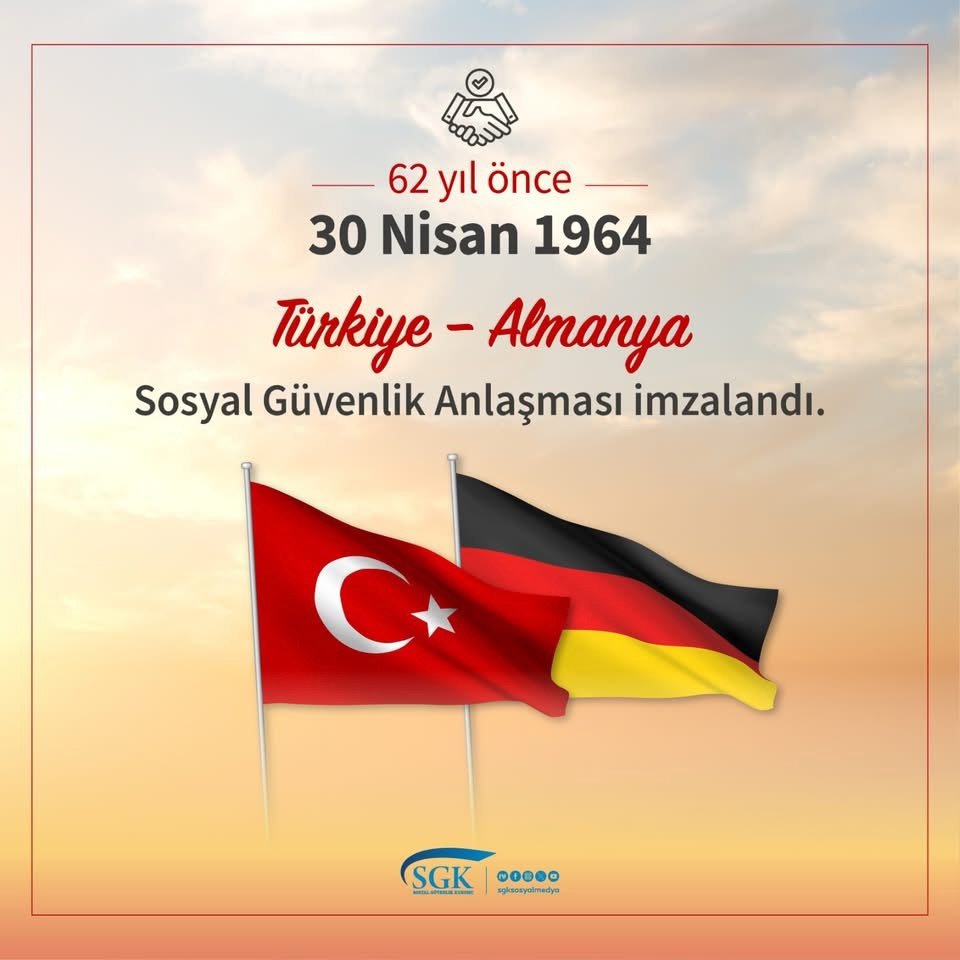 Türkiye ve Almanya Arasındaki Sosyal Güvenlik Anlaşması 62 Yıldır Devam Ediyor