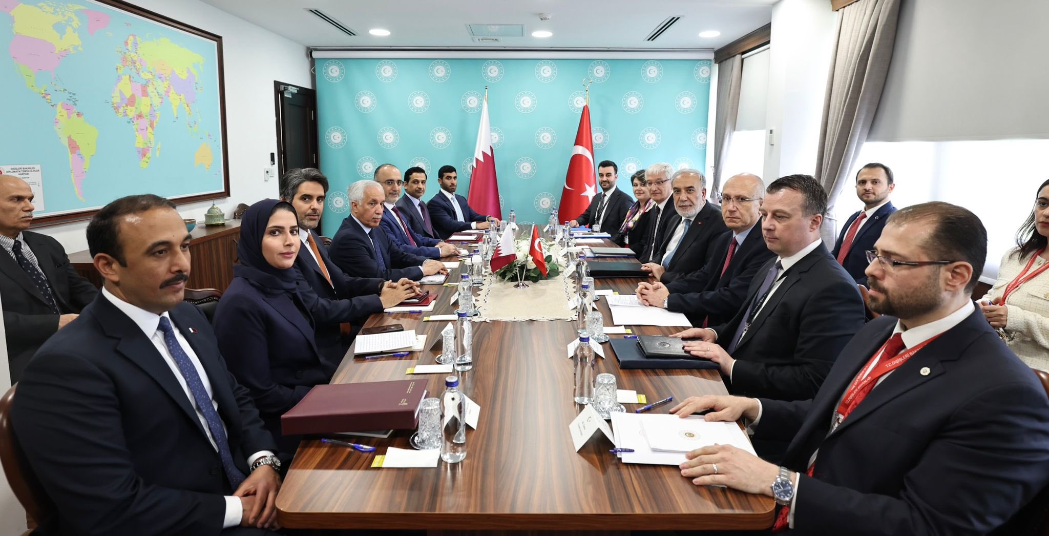 Türkiye ve Katar siyasi istişareleri Ankara'da yapıldı