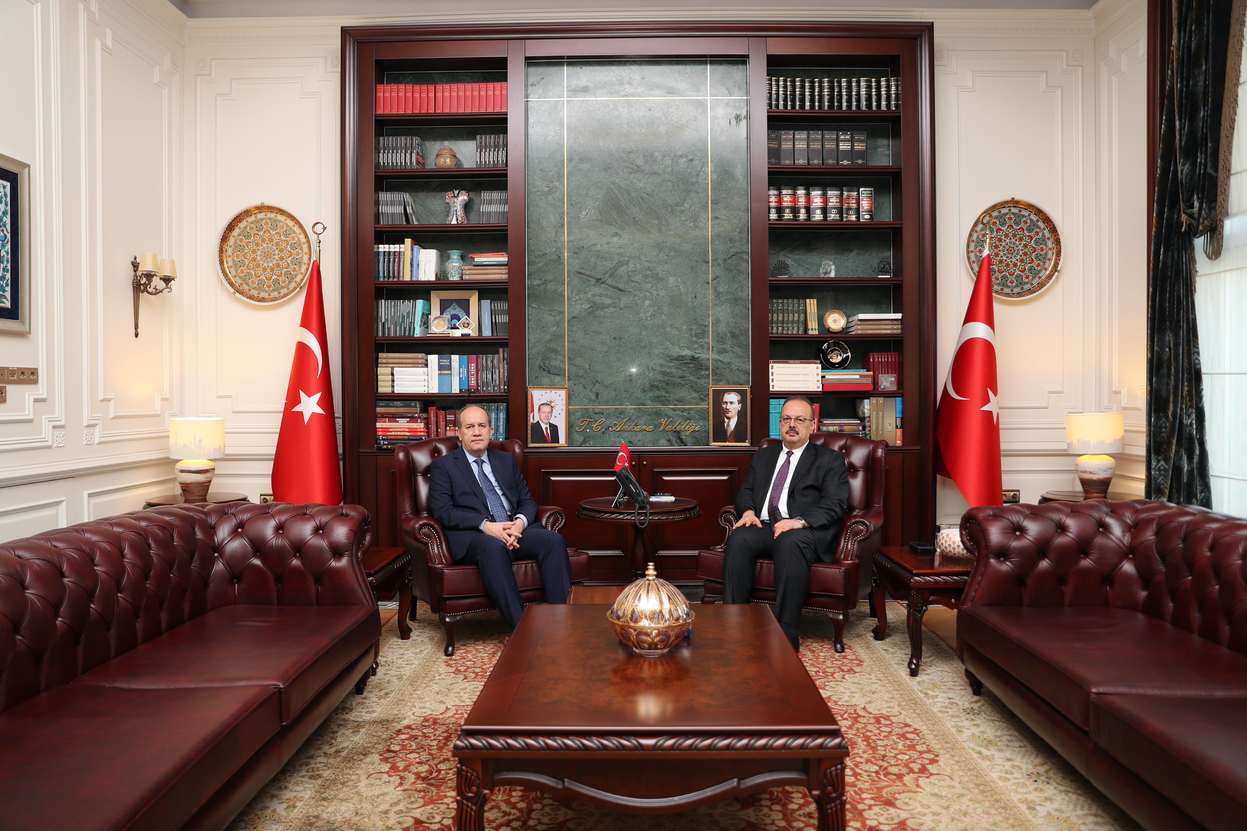 Yüksek Yargı Üyeleri Valilikte Ziyaret Gerçekleştirdi