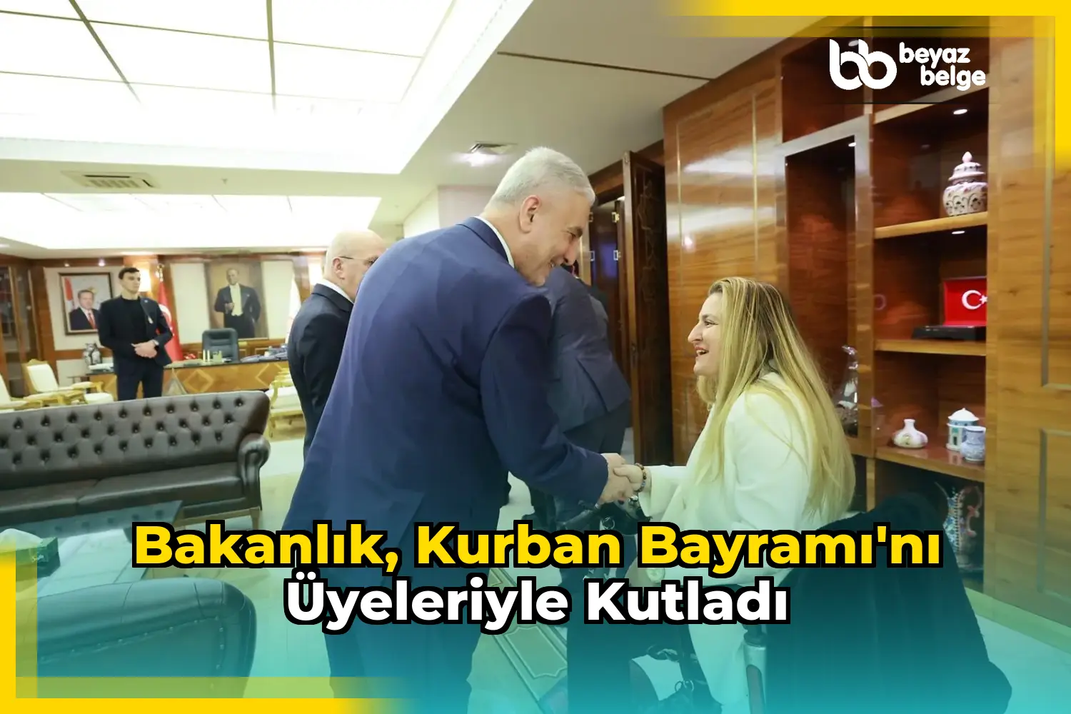 Bakanlık, Kurban Bayramı'nı Üyeleriyle Kutladı