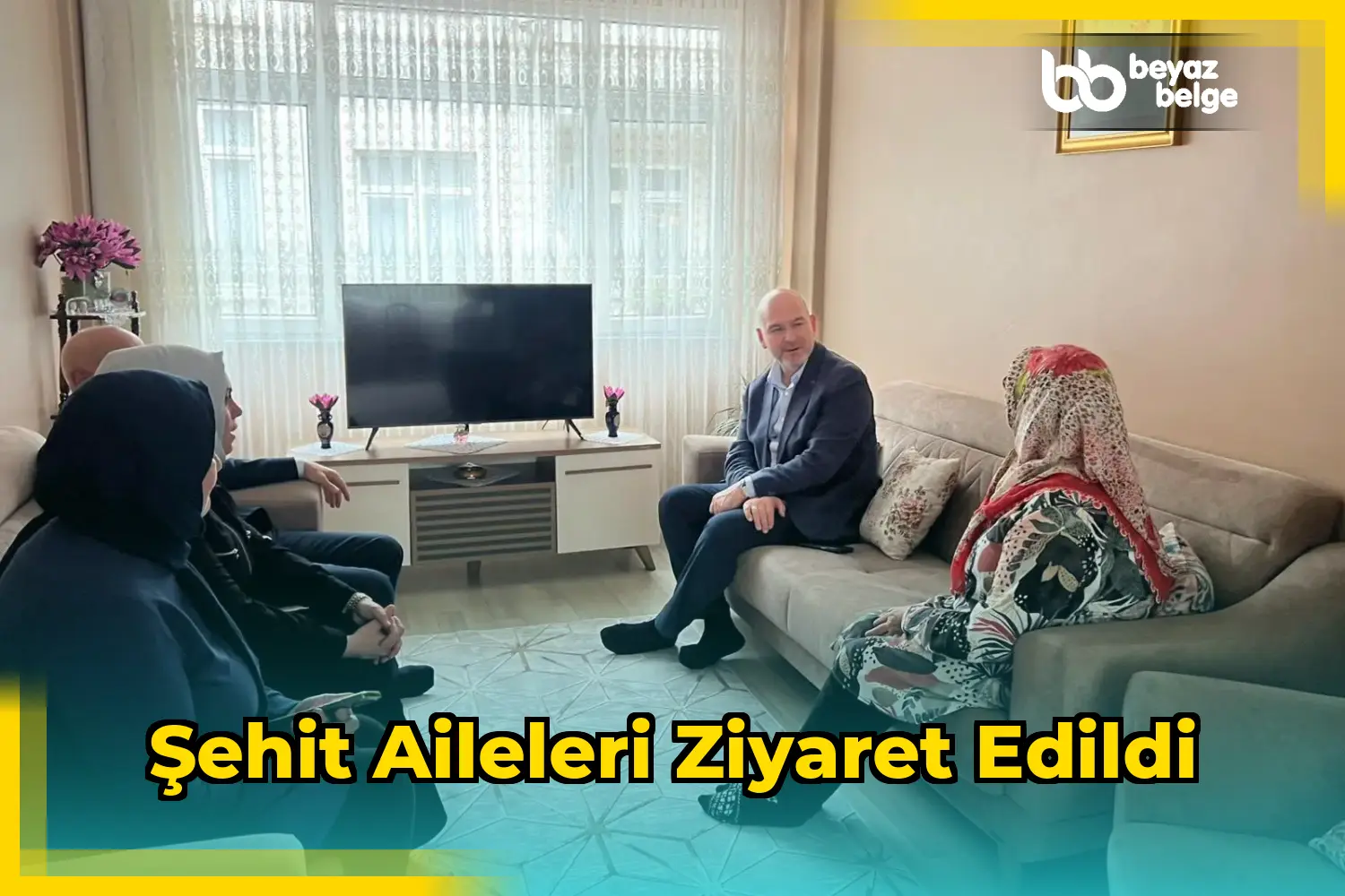Şehit aileleri ziyaret edildi