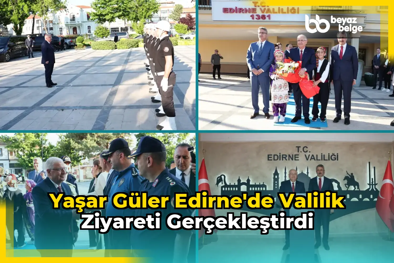 Yaşar Güler Edirne'de Valilik Ziyareti Gerçekleştirdi