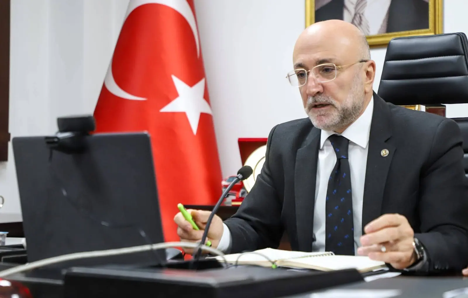 AK Parti Afyonkarahisar İl Başkanı 18 İlçe Başkanıyla Buluştu