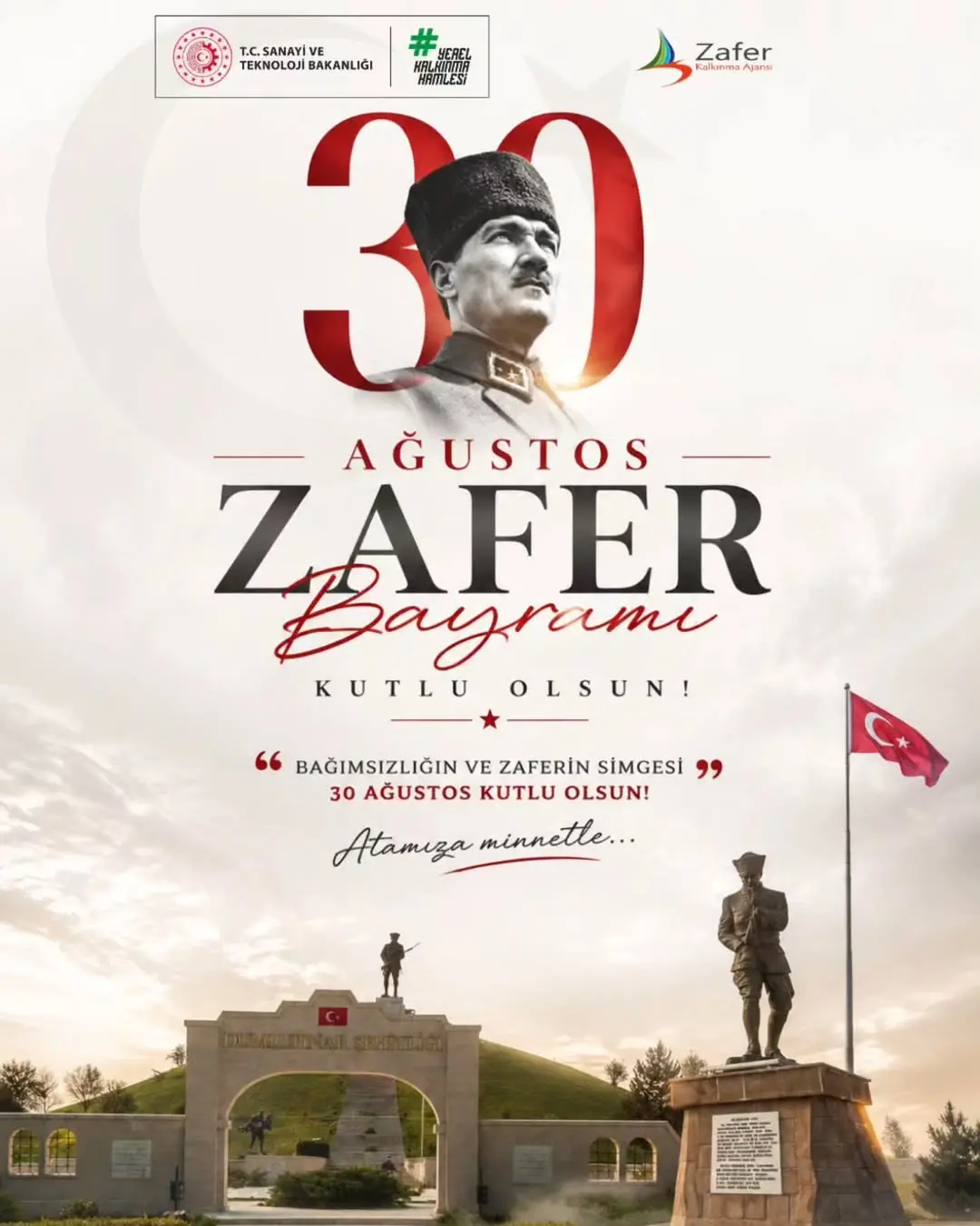 30 Ağustos Zafer Bayramı Kutlamaları