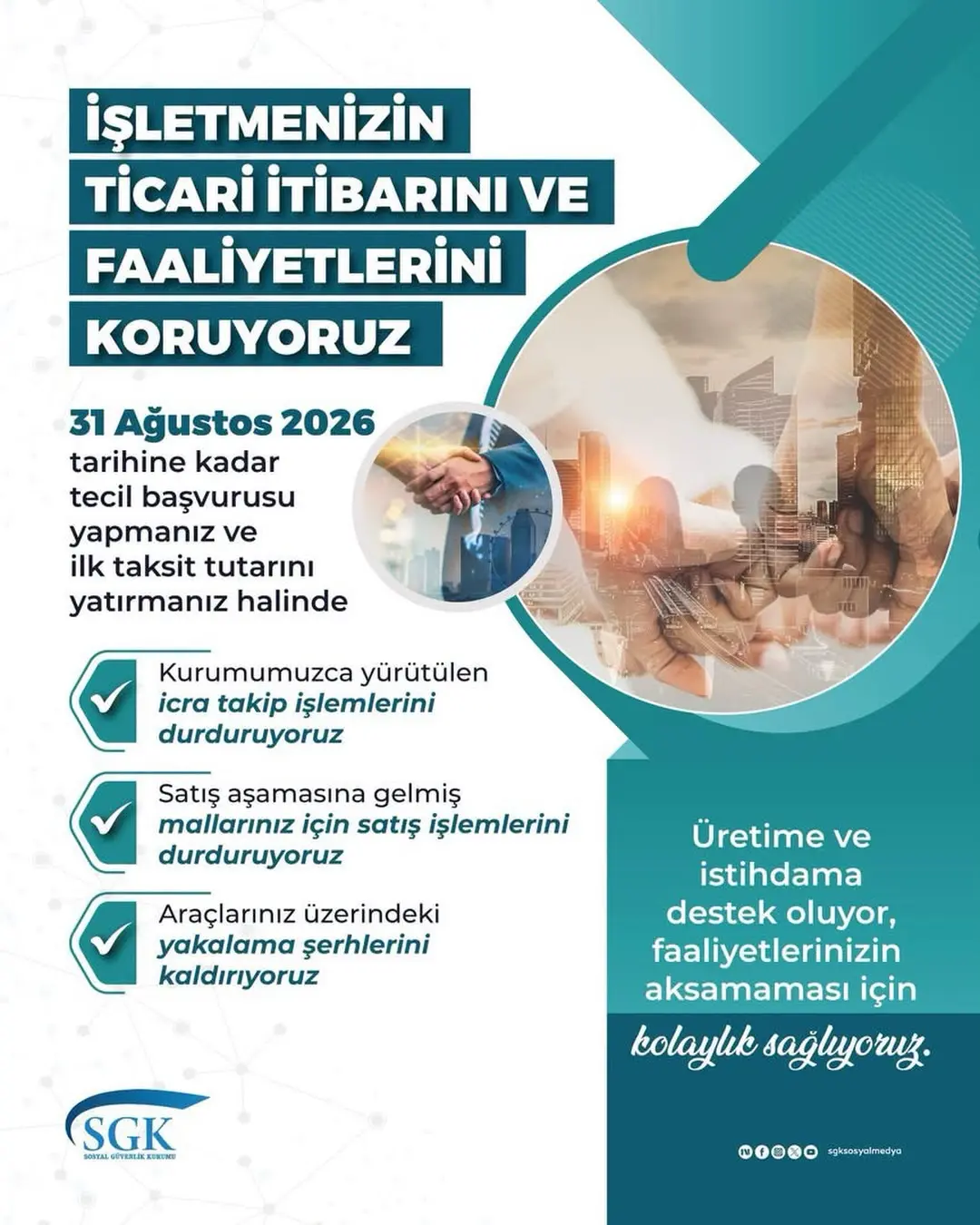 31 Ağustos 2026'ya Kadar Tecil Başvurusu Yapanlara Sağlanacak Fırsatlar Neler?