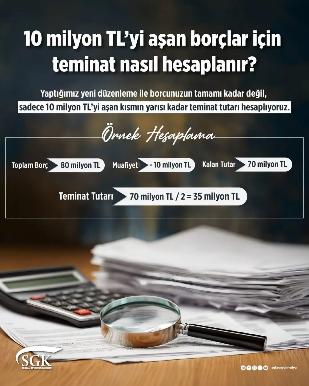 Afyonkarahisar Sgk İl Müdürlüğü'nden Borçlar İçin Teminat Hesaplama Rehberi