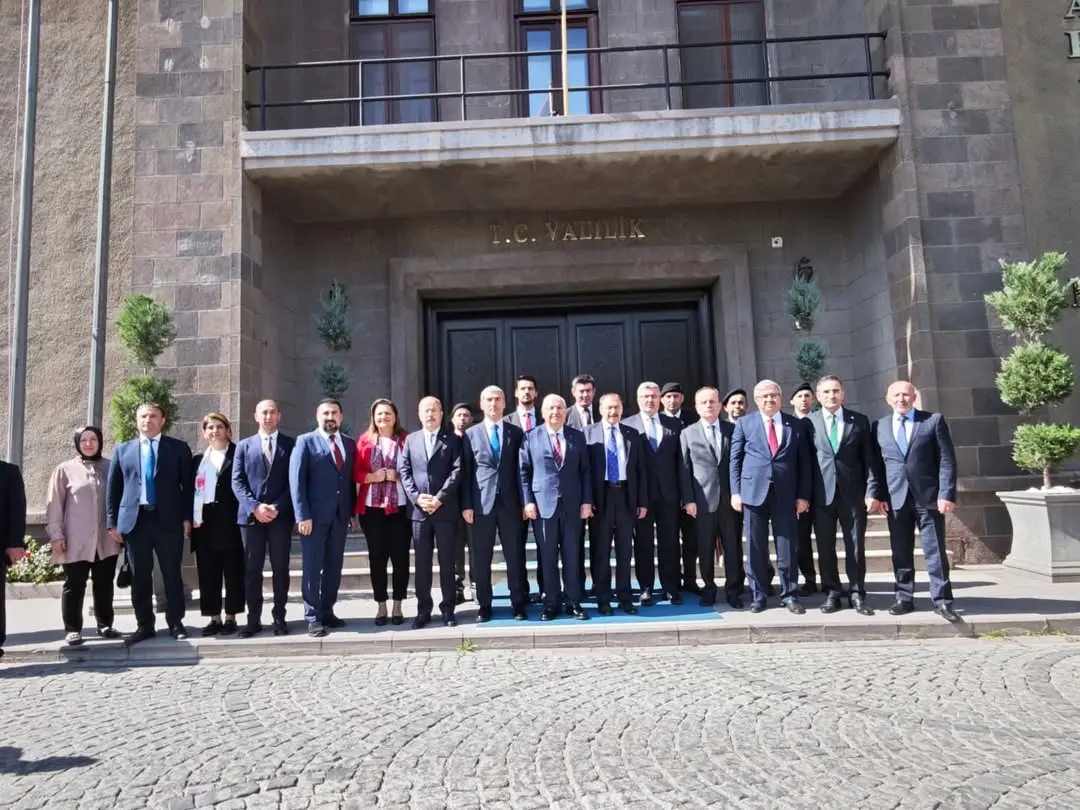 Ak Parti Afyonkarahisar Milletvekili Ali Özkaya, Millî Savunma Bakanı Yaşar Güler ve Vali Naci Aktaş'ı Ziyaret Etti