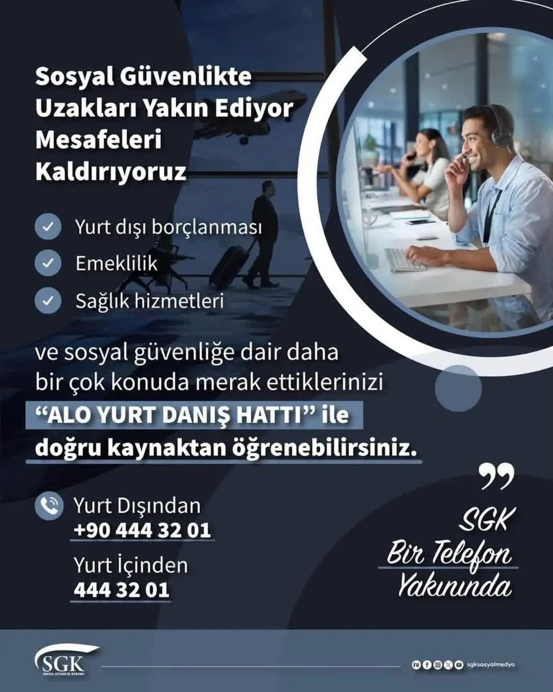 Alo Yurt Danış Hattı ile Yurt Öğrencilerine Destek