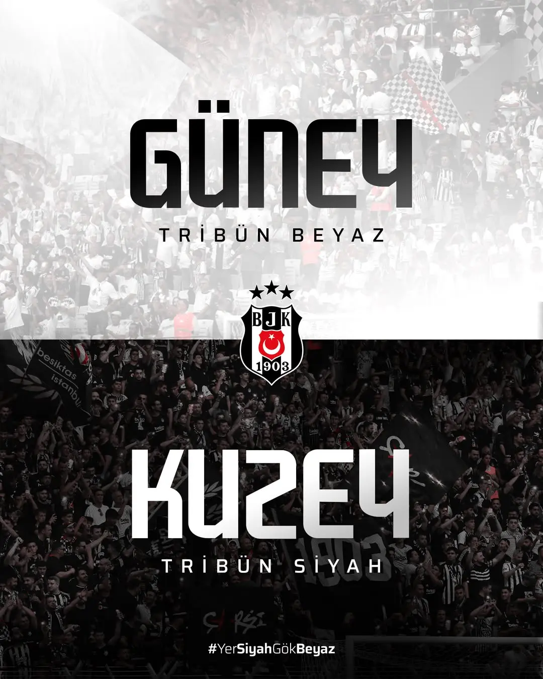 Beşiktaş Taraftarları Yarın Renklerine Karar Verdi