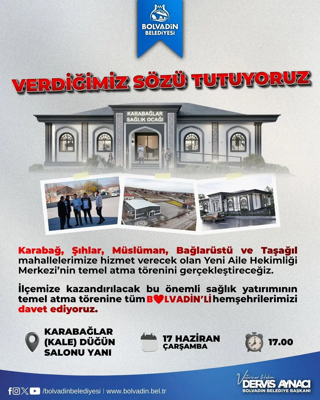 Bolvadin Belediye Başkanı Dervis Aynacı: Memleketin Her Alanını Nakış Nakış İşliyoruz