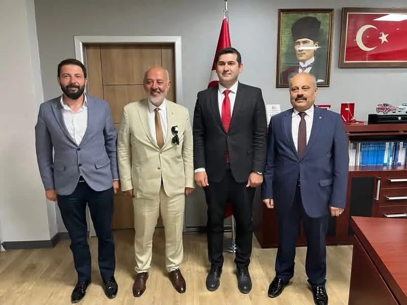 Emirdağ ve Dinar Ticaret Odası Başkanları Afyonkarahisar Sgk İl Müdürlüğü'nü Ziyaret Etti