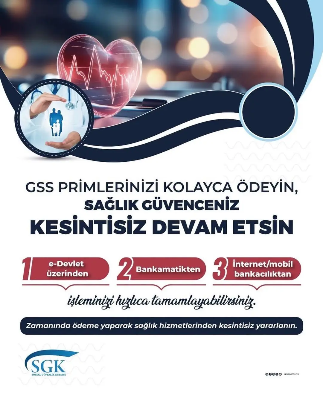 Genel Sağlık Sigortası Primlerinizi Hızlı ve Kolay Ödemenin Yolu